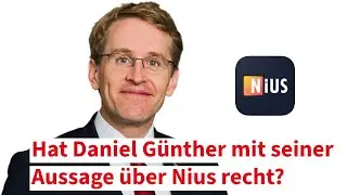 Hat Daniel G&uuml;nther mit seiner Aussage &uuml;ber Nius recht?