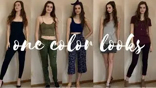 Solid Color Outfits Lookbook