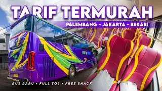 Palembang-Jakarta CUMA 200rb-an‼️GIRI INDAH Tarif Termurah di Jalurnya