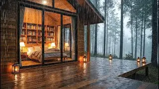 Peaceful Rainfall in the Forest 🌲 | Deep Sleep Rain Ambience | RainSoundsMK