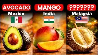 Countries and Their Famous Fruits - Do You Know Them All?