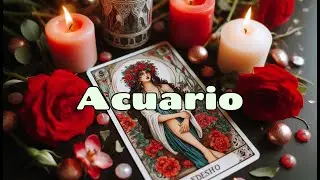 ACUARIO 🔥 Las cartas lo confirman… algo grande está a punto de revelarse 💖🌌 | HOROSCOPO AMOR