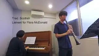ABRSM Clarinet from 2026 Grade 4 B1 Traditional Scottish Lament for Flora McDonald