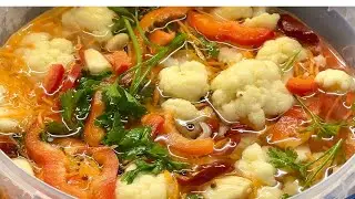 Маринованная ЦВЕТНАЯ КАПУСТА &mdash; пальчики оближешь! 