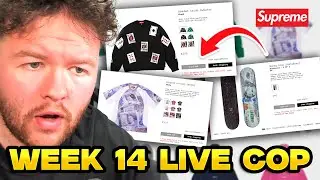 SUPREME FW25 НЕДЕЛЯ 14 LIVE COP! ЧТО РАСПРОДАНО ПЕРВЫМ?