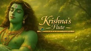 Krishna&rsquo;s Flute Art Theme. Deep Relaxation, Stress Relief, Healing & Meditation 🪈✨