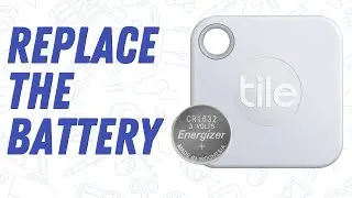 Как заменить аккумулятор Tile Mate