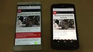 Xiaomi Redmi Note 3 VS LG Nexus 5 Speed Test