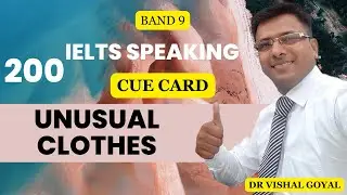 IELTS SPEAKING PRACTICE | PART 1| UNUSUAL CLOTHES | TIPS |QUESTIONS ANSWERS |BAND 9 | IELTS SPEAKING