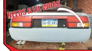 The Best Looking Cosmetic Mod For A 300ZX - Fitting The JP Fiberglass Flush Bumper #300zx #WidebodyZ
