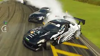 Virtual Drift Championship Server - Mondello - Drone Cam