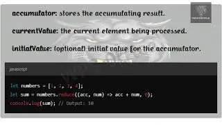 Reduce in javascript