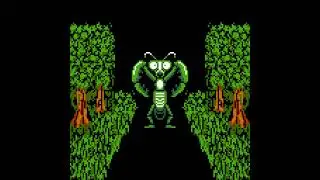 NES - Mantis Man Blocks Your Path! #pixelart #animation
