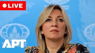 LIVE | Russian MFA Briefing&mdash;Zakharova on EU Sanctions Response and NATO Sabotage Claims | APT