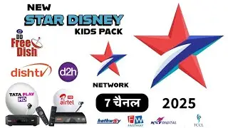 STAR NETWORK LAUNCHED NEW STAR DISNEY KIDS PACK ON TATA PLAY AIRTEL DTH DISH TV D2H AND DD FREE DISH