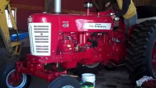 Installing a  rebuilt injector pump on a Farmall 450