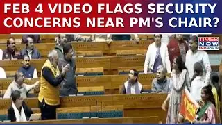 Parliament Storm: February 4 Video Raises Serious Security Concerns Near PM&rsquo;s Chair? Watch