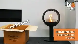 Unboxing, Assembling & Using the Freestanding Bioethanol Fireplace Edmonton