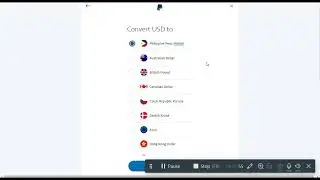 Para sa pag-convert sa dollar ngadto sa peso gamit ang PayPal