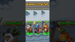 ALL KAMUI SKINS AVAILABLE #kingofdefense2