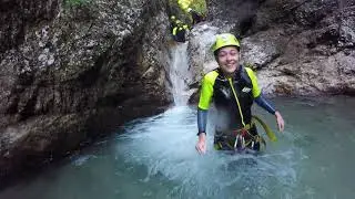 Canyoning Su&scaron;ec 2017