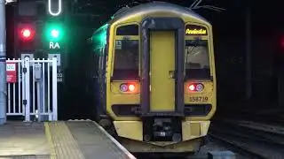 Trains At Glasgow Queen St Station (14/01/23)