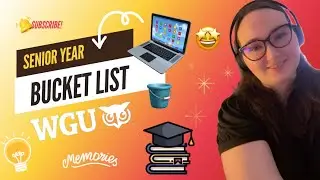 Senior Bucket List🪣🤩