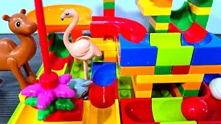 ASMR LEGO Duplo Marble Run ASMR | The Most Relaxing Experience for Calming Escape.