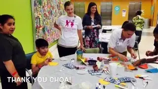 Arts and Crafts Party at Children's Healthcare of Atlanta