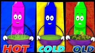 Peas Porridge Hot | Crayons Nursery Rhymes | Kids Songs | Baby Rhymes