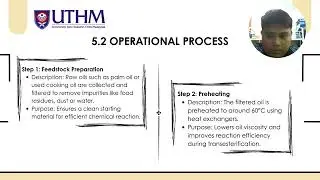 UTHM, Thermodynamic ,Group 7, Site Visit FKMP BIODIESEL PLANT