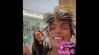 Wendy G en Guadalajara con Pepe Gutierrez cambio de extensiones con Evelyn y Magda