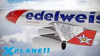 X-PLANE 12 // A340-300 EDELWEISS ZURICH ✈ COSTA RICA