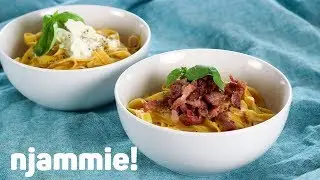 Pasta met verse tomatensaus Recept - njammie!