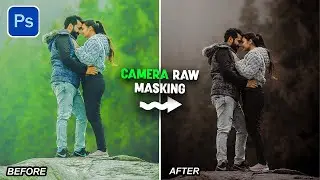 Try This Dramatic Brown & Light Color Grading Using Camera Raw Masking