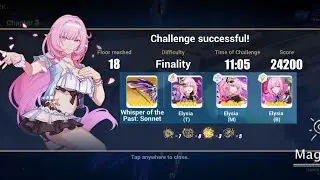 [Honkai impact 3] Elysia elysian realm(5.9) finality full run