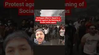 Nepal Bans 26 Social Media App!#nepal #banning #socialmedia #apps #genz #protest #kathmandu