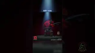 DOTA 2 | Axe skin - Bloodmist armor (common) #popekhaledgaming #ecinternetcafe @dota2 #dota2 #moba