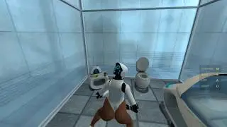 Let's Play - Haydee in Portal, Test Chamber 00