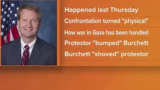 Rep. Tim Burchett discusses run-in with protester