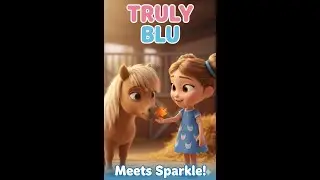 Truly Blu Meets Sparkle the World's Cutest Pony! | Best Day Ever