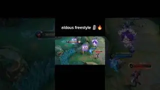 Aldous freestyle 🗿🔥 #aldous #aldous1hit #mlbbshorts
