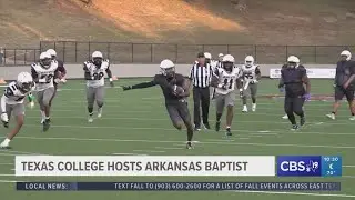 Texas College takes down Arkansas Baptist College 49-22