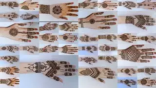 Top 48 mehndi designs for hands / Bridal and siders mehndi design / Simple and heavy mehndi design
