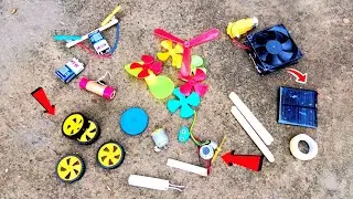 Mini DC motor battery|| popular cooling fan drone motor  toy fan DC motor battery project 