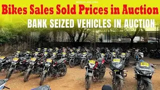 Part 2 ll Bullet 350, R15, Pulsar 150, NS200,Suzuki, Prices 100+ బ్యాంకు స్వాధీనం చేసుకున్న బైకులు