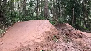 REBUILDING A MENTAL DIRT JUMP LANDING | TIMELAPSE