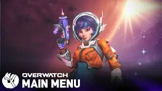 Mythic Star Shooter JUNO Weapon | Overwatch Main Menu