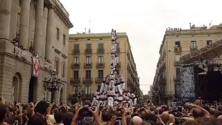 Castling 2012 La Merce Festival Barcelona Spain Placa de Sant Jaume 3