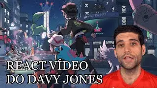 React do v&iacute;deo do Davy Jones sobre as 